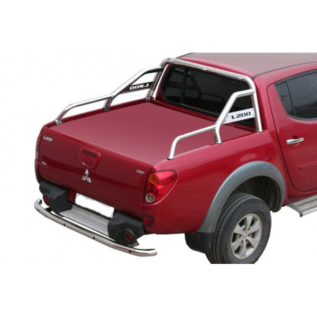 Дуга багажника с боковой поддержкой (d63,5) для Mitsubishi L200 (2006-2014)(Нерж. Сталь) купить недорого с доставкой в Бердск