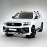 Бампер передний "THOR" для Toyota Land Cruiser 200 (2015-н.в.) купить недорого с доставкой в Бердск