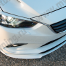 Сплиттер переднего бампера под клыки №2 "Lite Style" для Mazda 6 (2013-н.в.) купить недорого с доставкой в Бердск