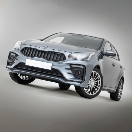 Бампер передний "Kudos" для Kia Rio (2017-2020) купить недорого с доставкой в Бердск