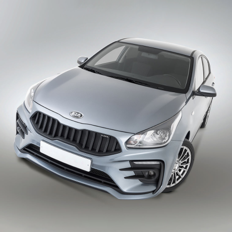 Бампер передний "Kudos" для Kia Rio (2017-2020) купить недорого с доставкой в Бердск
