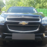 Защита радиатора "Standart" Chevrolet Trailblazer (2012-2015) чёрная купить недорого с доставкой в Бердск