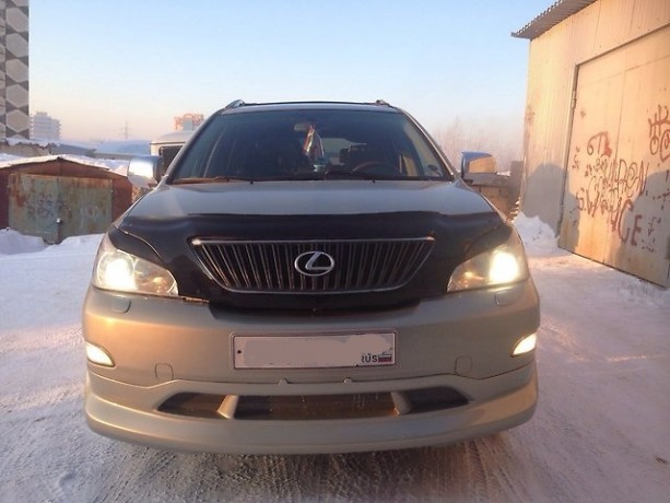 Накладка на передний бампер "Aura" Lexus RX 330 купить недорого с доставкой в Бердск
