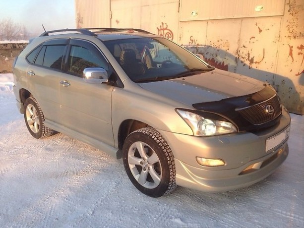 Накладка на передний бампер "Aura" Lexus RX 330 купить недорого с доставкой в Бердск