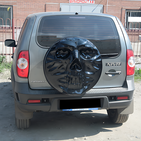 Колпак запасного колеса "Трофей Снайпера" для B@3 2123 Chevrolet Niv@ купить недорого с доставкой в Бердск