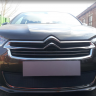 Защита радиатора "Standart" Citroen C4 седан (2013-2016) чёрная купить недорого с доставкой в Бердск