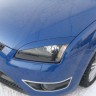 Накладки на фары (реснички) широкие var №2 для Ford Focus 2 (2004-2008) купить недорого с доставкой в Бердск