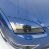 Накладки на фары (реснички) широкие var №2 для Ford Focus 2 (2004-2008) купить недорого с доставкой в Бердск