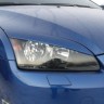 Накладки на фары (реснички) широкие var №2 для Ford Focus 2 (2004-2008) купить недорого с доставкой в Бердск