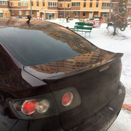 Спойлер "Дактейл" для Mazda 3 седан (2003-2009) купить недорого с доставкой в Бердск