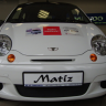 Защита радиатора "Standart" Daewoo Matiz чёрная купить недорого с доставкой в Бердск