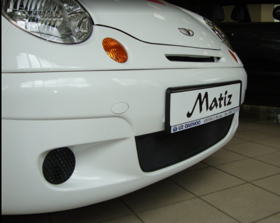 Защита радиатора "Standart" Daewoo Matiz чёрная купить недорого с доставкой в Бердск