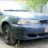 Защита радиатора "Standart" Daewoo Nexia (1994-2008) чёрная купить недорого с доставкой в Бердск