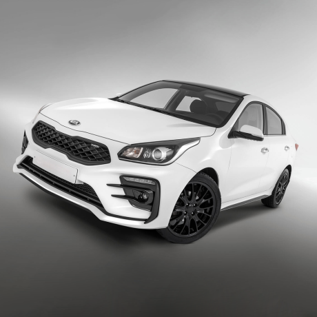 Бампер передний "Kudos Romb" для Kia Rio (2017-2020) купить недорого с доставкой в Бердск