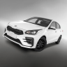 Бампер передний "Kudos Romb" для Kia Rio (2017-2020) купить недорого с доставкой в Бердск