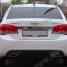 Диффузор заднего бампера var №2 (текстурный пластик) для Chevrolet Cruze (2008-2012) купить недорого с доставкой в Бердск