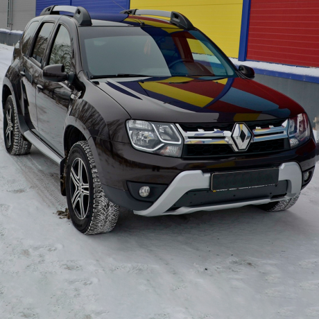 Комплект заглушек "КАРТ" №5 + №6 для Renault Duster (дизель) рестайлинг после 2015 г.в. купить недорого с доставкой в Бердск