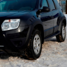 Молдинги дверей №2 "КАРТ" для Renault Duster дорестайлинг до 2015 г.в. (без комплектации) купить недорого с доставкой в Бердск