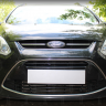 Защита радиатора "Standart" Ford C-MAX (2010-2015) чёрная купить недорого с доставкой в Бердск