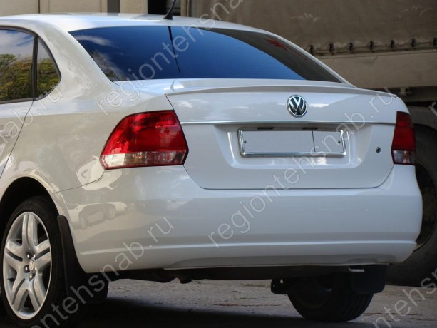 Лип-Спойлер для Volkswagen Polo Sedan (2010-2020) купить недорого с доставкой в Бердск