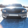Вставки переднего бампера в стиле "RS" для Skoda Octavia III A7 (2013-2016) купить недорого с доставкой в Бердск