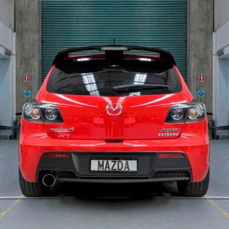 Спойлер "Трех ногий, Mazda Speed" (под стоп) для Mazda 3, хэтчбэк (2003-2009) купить недорого с доставкой в Бердск