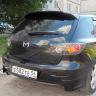 Спойлер пустой "Sport" для Mazda 3, хэтчбэк (2003-2009) купить недорого с доставкой в Бердск