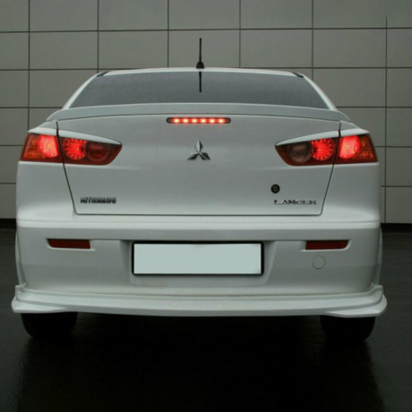 Накладки задних фонарей "GT" для Mitsubishi Lancer X купить недорого с доставкой в Бердск