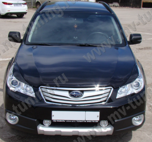 Накладки на фары (реснички) для Subaru Outback (4th generation)/Legacy (5th generation)(2009-2014) купить недорого с доставкой в Бердск