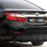 Диффузор заднего бампера var №1 (под окраску) для Toyota Camry XV50 (2012-2014) купить недорого с доставкой в Бердск