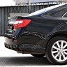 Диффузор заднего бампера var №2 (текстурный пластик) для Toyota Camry XV50 (2012-2014) купить недорого с доставкой в Бердск