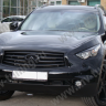 Накладки на фары (реснички) var №2 для Infiniti FX (2nd generation) купить недорого с доставкой в Бердск