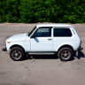 Защита порогов с алюм. площадкой d51мм (НПС) L@DA "4х4 2121" 1995-/ "4x4 URBAN" 2015- купить недорого с доставкой в Бердск