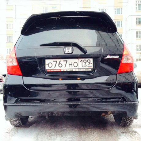 Накладка на 5 дверь для Honda Fit GD купить недорого с доставкой в Бердск