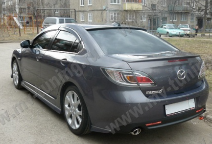 Козырек на заднее стекло var №1 для Mazda 6 Sedan (2008-2012) купить недорого с доставкой в Бердск