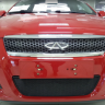 Защита радиатора "Standart" Chery M11 (2010-2016) чёрная купить недорого с доставкой в Бердск