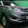 Защита радиатора "Standart" Chery Tiggo 5 (2014-2016) низ, чёрная купить недорого с доставкой в Бердск